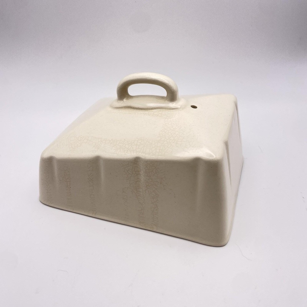 1964 Geo Ashworth‎ Hanley Grimwades Covered Cheese Butter White England NO PLATE